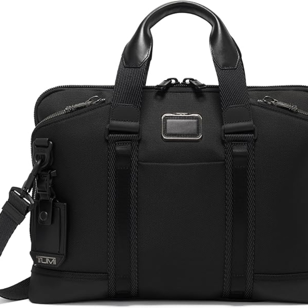 TUMI - Alpha Bravo Academy Brief - Compact Laptop Briefcase - Travel Laptop Bag